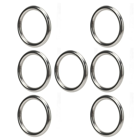 Metal O Ring7 Pcs 304 Stainless Round O Ring O Ring Unmatched Quality
