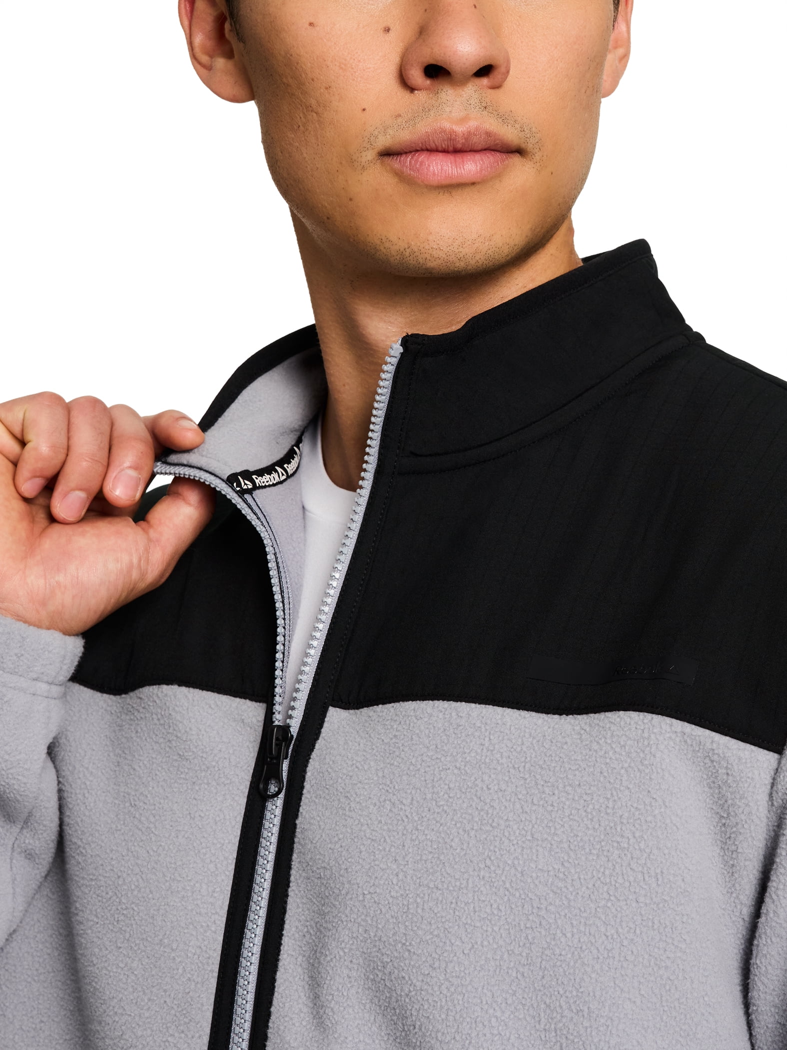 Reebok Men's and Big Men's Summit Full Zip Knit Jacket, Sizes XS-5XL