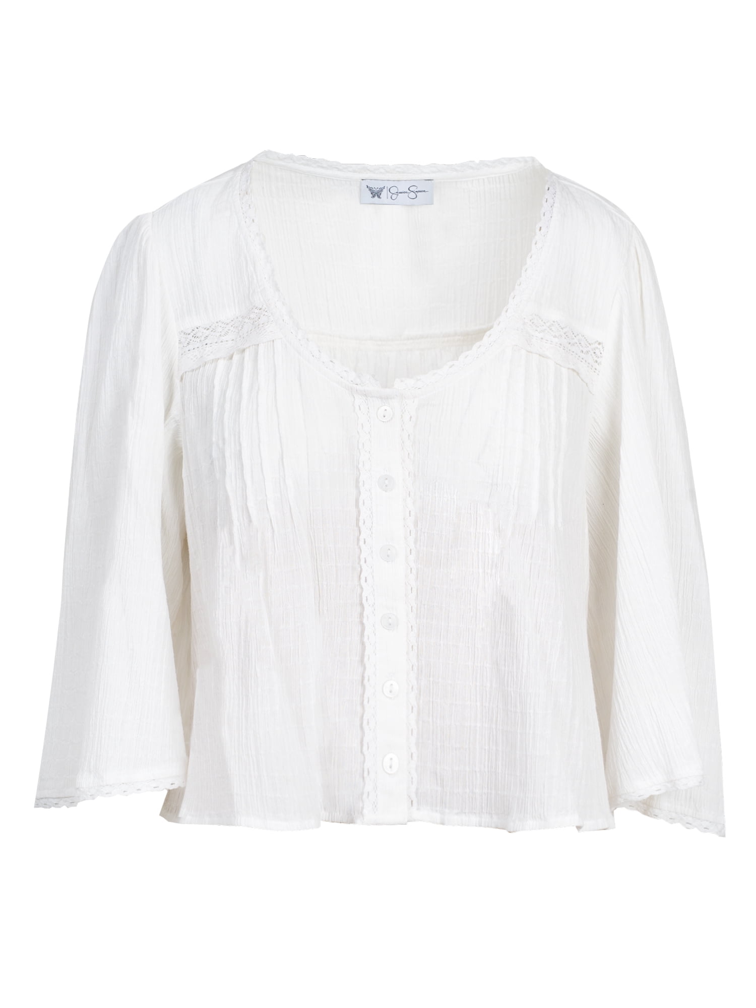 Jessica Simpson Women's Fiesole Lace Top, Sizes XS-XL