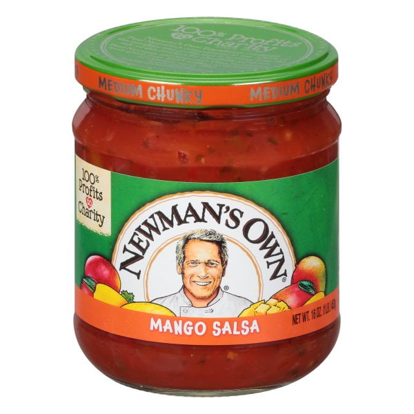 Newman's Own Mango Salsa Medium Chunky, 16 oz - Walmart.com