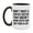 White/Black, variant on Funny Coffee Mug – Don't Trust A Content Creator That Doesn't Drink Coffee, 11oz or 15oz Black Ceramic Mug, Novelty Gift for Content Creator