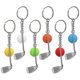 thumbnail image 2 of Colgante De Bolsa 6pcs Mini Golf Club Ball Llavero Creativo Llavero Colgante Decoración Para Bolsas Llave OTVIAP Key Rings, 2 of 8