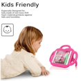 thumbnail image 3 of iPad Mini 5 Case, Kids Case for iPad Mini 4/3/2/1 7.9 inch, Dteck Light Weight Kids-Friendly EVA Shockproof Portable Handle Case with Kickstand, Rose, 3 of 4