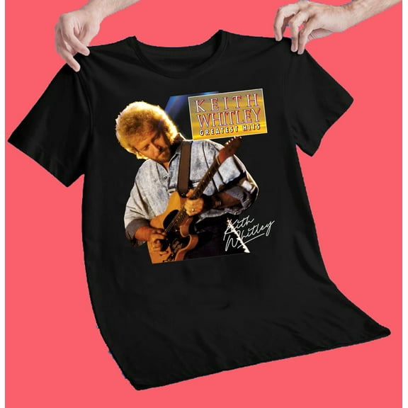 Keith Whitley Black Tee Men And Women T Shirt All Size S M L 234XL