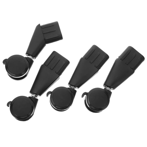 COMPUKAS 4-Pack Heavy Duty Universal PP Casters Replacement Wheels for Office Chairs and Construction Equipment