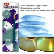 Scratch Be Gone CD/DVD Scratch Remover, Compatible with CDs, DVDs & Game Discs, Clear, 1-Pack