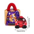 thumbnail image 2 of Halloween Surprise Dumpling Plush Toy, Kawaii Mystery Skull Stuffed Animal Decor in Portable Carry Box, Spooky Holiday Party Favor Collectible, 2 of 3