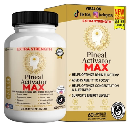 GreenVify Pineal Activator Max Dietary Supplement