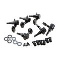 thumbnail image 4 of 6x Tuning Keys Pegs Classical Durable Guitar Machine Heads Knobs Metal Locking for Electric Guitars Folk Guitars Repair Part Accessories 3 Left3 Right, 4 of 8