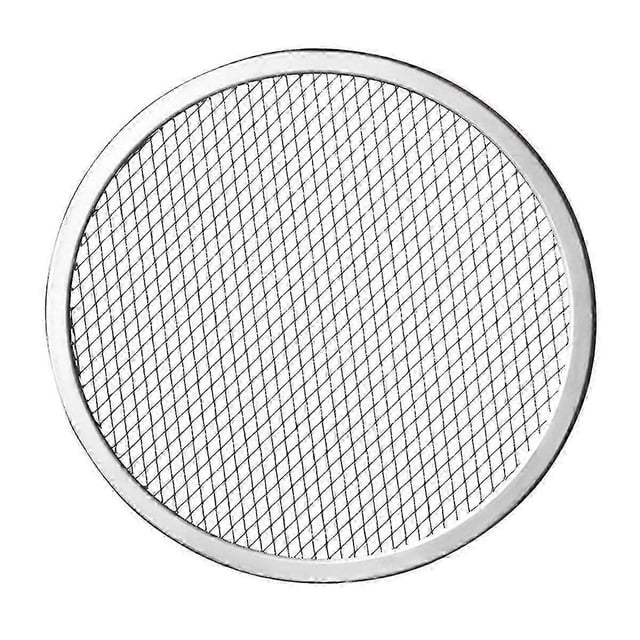 13inch Aluminum Seamless Rim Pizza Baking Screen - Perfect Crisp, Enhanced Airflow