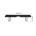 thumbnail image 3 of Vertical Faucet Storage Rack, Kitchen and Bathroom Countertop Organizer Stand for Sink Accessories, Black, 3 of 6