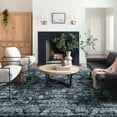 thumbnail image 2 of Cydiria Vintage Boho Traditional Oriental Faux Wool Area Rug,6' x 9', Gray, 2 of 7