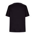 thumbnail image 4 of Neewe Womens Plus Size Pleated Tops Short Sleeve Summer Tunic Casual Loose Fit Crewneck Shirts Blouse 2026, 4 of 6