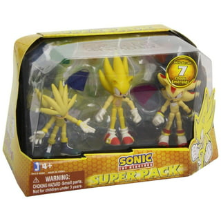 Sonic 2 Movie 4 Inch Figures Sonic with Map & Pouch 