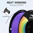 thumbnail image 2 of Filamento para impresora 3D Creality PLA Plus de 1,75 mm, color violeta, 1 kg, 2 of 7