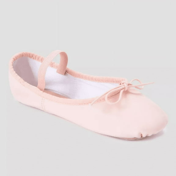 Freestyle by Danskin Girls' Ballet Slippers - Pink, 13