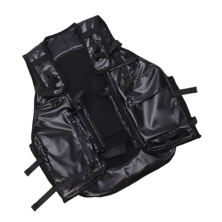 Riousery Ski Jacket Backpack Multifunctional Waterproof Snowboarding Backpack for Hiking, Obsidian Black M (20.9 inches / 53 cm)