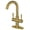 Brushed Brass, variant on Kingston Brass LS8458DL Concord Two-Handle 1-Hole Bathroom Faucet with Deck Plate and Push Pop-Up Drain in Brushed Nickel