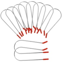 LEORX Hair Roller Pins 20Pcs Hot Curler Clips Replacement for Creating Curls and Waves 304 Stainless Steel