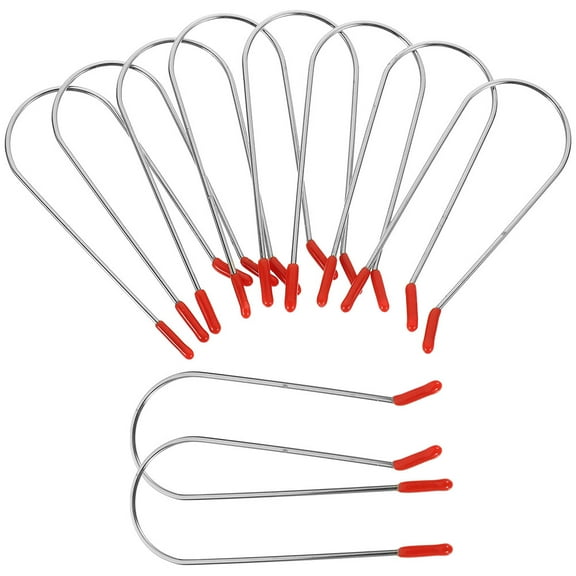 LEORX Hair Roller Pins 20Pcs Hot Curler Clips Replacement for Creating Curls and Waves 304 Stainless Steel