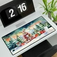 thumbnail image 3 of Merry Christmas Santa Reindeer Antlers Maine Coon Sleigh Xmas Winter Holiday Desk Mat Full Keyboard Mouse Pad Cat Lover Kitten Owner Gifts Large Mousepad - 00023, 3 of 5