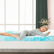 Mattress Topper, Full Size Gel Memory Foam Bed Topper,2 inch, for Pressure Relief for Back Pain