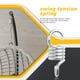 thumbnail image 5 of Pórchido Swing Resorte Montaje de techo de trabajo pesado Hamaca Colgante Colgador Hardware de reemplazo Parte Muebles de jardín Patio trasero Sweethay OD019353-00B, 5 of 7