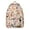 Beige-73, variant on Winter Animal Penguin Backpack with Snowflake Print, Cute Cartoon Design, Lightweight and Spacious Waterproof School Bag