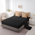 thumbnail image 6 of Feelyou Fashion Triangle Aztec Twin Bedding Sets 7-Piece, Boho Rustic Farmhouse Bedding Comforter Set, Southwetsern Theme Reversible Sheet Sets, Super Cozy Room Decor, 6 of 9