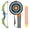 1pcs Green, variant on 2 Pack Bow and Arrow Toy Set for Kids Boys Girs with Target&Quiver, Archery Targets Outdoor Toys for Toddlers 3+