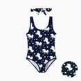 thumbnail image 7 of PatPat Girls One Piece Swimsuit Unicorn Graphic Color Changing Swimwear with Headband Sizes 5-12, 7 of 7