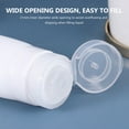 thumbnail image 5 of WRISTBIQUE Portable Cosmetics Bottle 4Pcs Round Mouth Travel Size Empty Bottles for Women Men Daily Use 90ml, 5 of 8