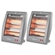 thumbnail image 1 of Calefactor Calentador Electrico Voltio 2 Niveles 800W 2pzas gris, 1 of 8