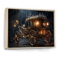 thumbnail image 2 of Designart "Vintage American Cart A Classic Ride I" Transportation Framed Wall Art - Modern Gold Old American Cart Bedroom Framed Canvas Wall Art, 2 of 6