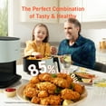 thumbnail image 4 of COSORI Air Friteuse à Pro LE 5-Qt Airfryer avec 20 Pcs Doublures en Papier 10 Fonctions Qui Sécher Cuire Rôtir et Préchauffer Rappel de Secouer jusqu'à 450? 85 % Moins d'Huile Compacte 130+ Recettes Va au Lave-Vaisselle Vert, 4 of 7