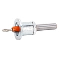 thumbnail image 1 of Taper Hole Countersink Drill Bit, Rugged Alloy Steel Limit Taper Countersink Drill Bit Silver  for Woodworking, 1 of 8