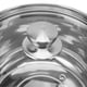 thumbnail image 3 of Marmite anti-fuite en acier inoxydable 201 de 24 cm avec couvercle à double poignée et verre pour ustensiles de cuisine, 3 of 4