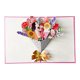 thumbnail image 3 of Tarjeta de felicitación de flores romántica cartulina creativa para el día de la madre ramo de flores tarjeta de felicitación para el día de la madre esposa día del maestro, 3 of 9