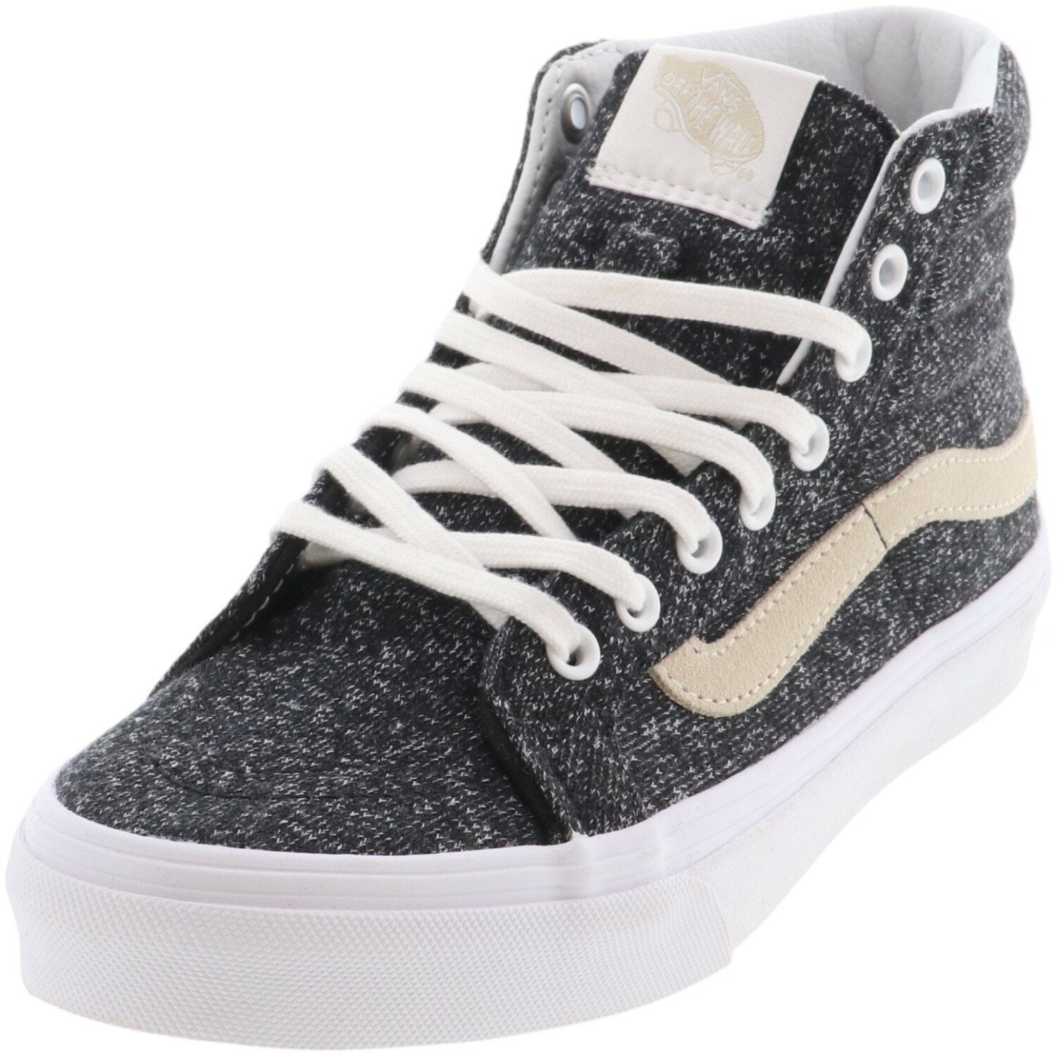 vans sk8 hi slim true white