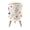 Color 2, variant on Small Trash Can with Lid Brown Bear Forest Animal Bear Trees Mist Wildlife Realistic 1.8 Gallon Dog Proof Trash Can Round Garbage Can Waste Bin Wastebasket for Bathroom Bedroom Living Room