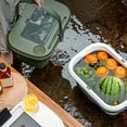 thumbnail image 4 of Foldable Camping Storage Basket, Large Capacity Outdoor Organizer Box for Picnic BBQ Car, 4 of 8