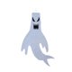 thumbnail image 1 of Style 2 Lindo vuelo Flash fantasma Halloween colgante decoración interior al aire libre patio, 1 of 5