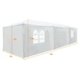 thumbnail image 2 of Dayplus Heavy Duty Canopy Event Tent 10'x30' Outdoor White Gazebo Party Wedding Tent, 2 of 6