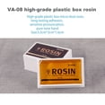 thumbnail image 4 of Graflsoa Universal Mini Rosin for Violin, Viola, Cello - Dust-Free, High Adhesion, Clear Sound, Easy-Grip Design, Orange-Red Resin, Compact Size, 4 of 6