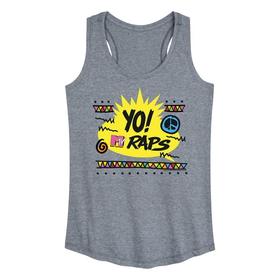 MTV - Yo MTV Raps - Women's Racerback Tank Top