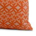 thumbnail image 2 of Simply Daisy, 26 x 26 inch, Greeko Simple, Geometric Print Pillow, Orange, 2 of 2
