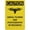 Warning Sign 2, variant on Caution (Spanish Bilingual - Latex Precaution) Sign 8"x12", Aluminum Metal Tin Safety Alert Warning Notice Plate, Indoor Outdoor Use for Home Business Medical Area