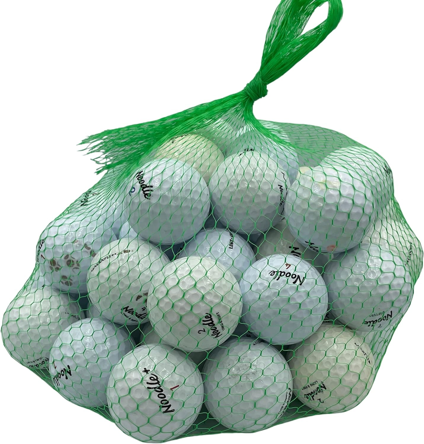 Golf Ball Planet - 50 Pack Noodle Mix Recycled Golf Balls (3A/Good)
