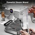 thumbnail image 3 of KNDKO 20-Bar Espresso Machine, Coffee Maker with 58MM Portafilter, Cold Brew, Milk Frother, Smart LED Display, Stainless Steel Design, 3 of 13