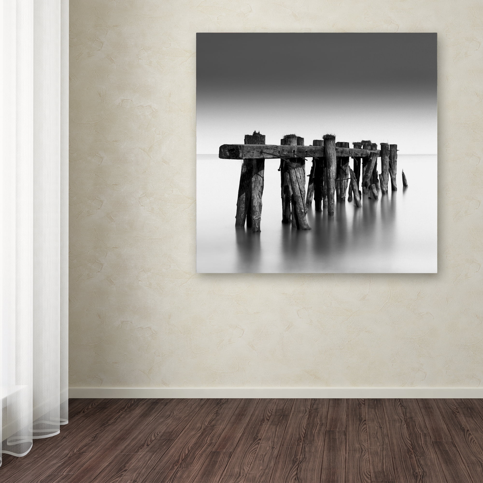 Dave MacVicar 'Weathered' Huge Canvas Art 35 x 35
